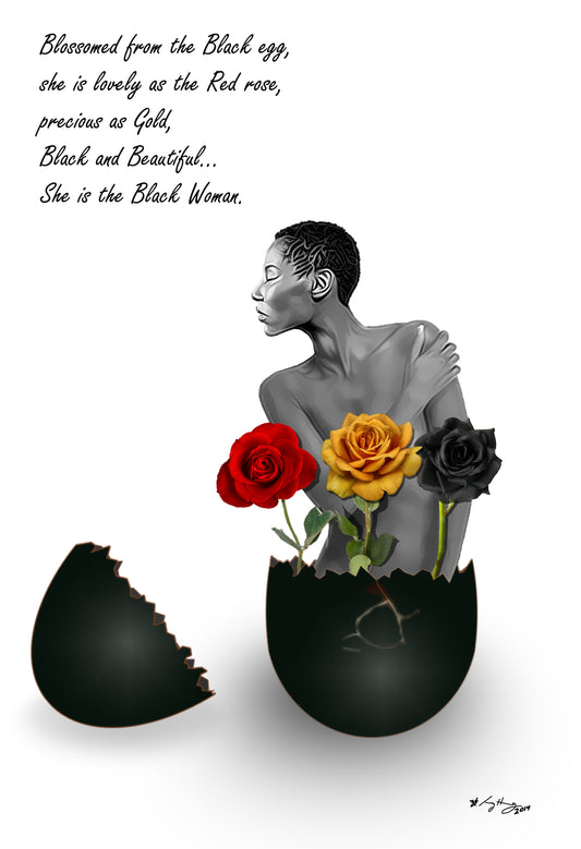 She Is The Black Woman - giclee prints