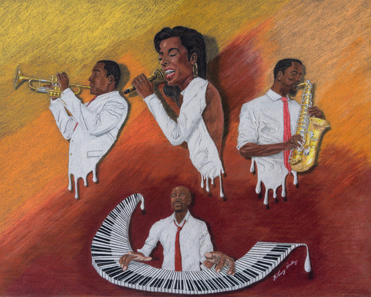 Dripping With Jazz -giclee prints